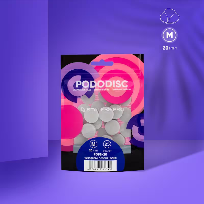 Turpije-spužvice za pedikuru M 20 mm/25 kom.