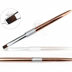 Kist za gel nokte ravni 6 Rose Gold