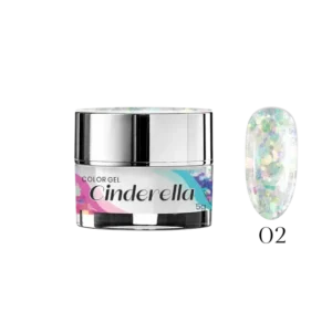 Cinderella 02 Color gel za nokte 5 g