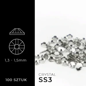 Ukras za nokte Cirkoni 100 kom. SS3