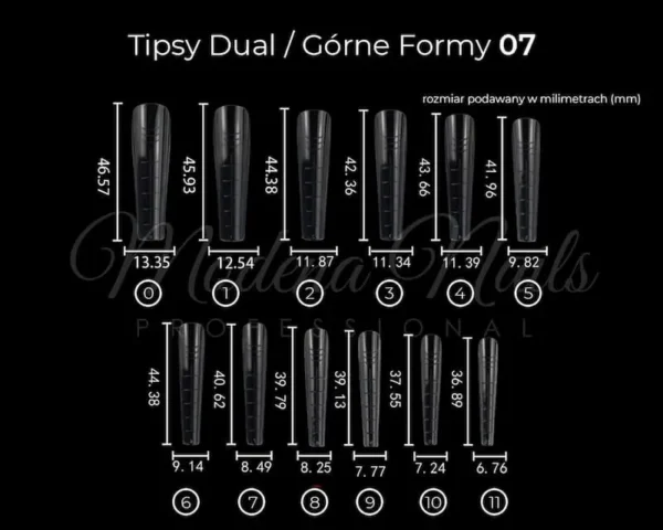 Dual tipse 07-1- za poly gel-Beauty Shop Dual tipse 07-1- za poly gel-Beauty Shop