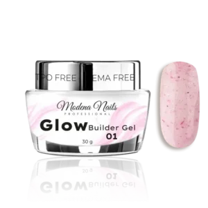 Glow 01 gradivni gel za nokte 30g