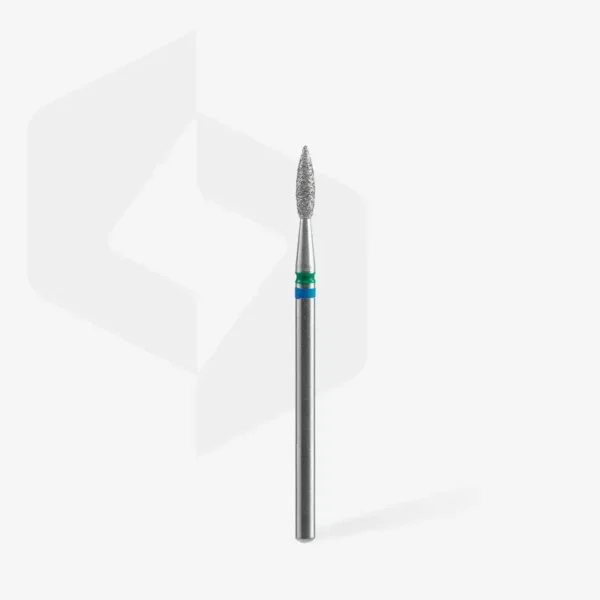 Nastavak za frezu za nokte Flame Duo blue-green 2,1 mm-1-Beauty Shop Nastavak za frezu za nokte Flame Duo blue-green 2,1 mm-1-Beauty Shop