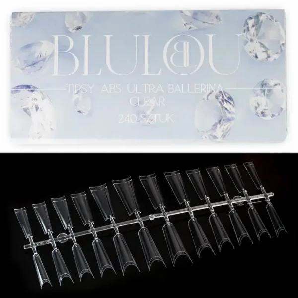 Tipse ultra Balerina Clear-Beauty Shop Tipse ultra Balerina Clear-Beauty Shop