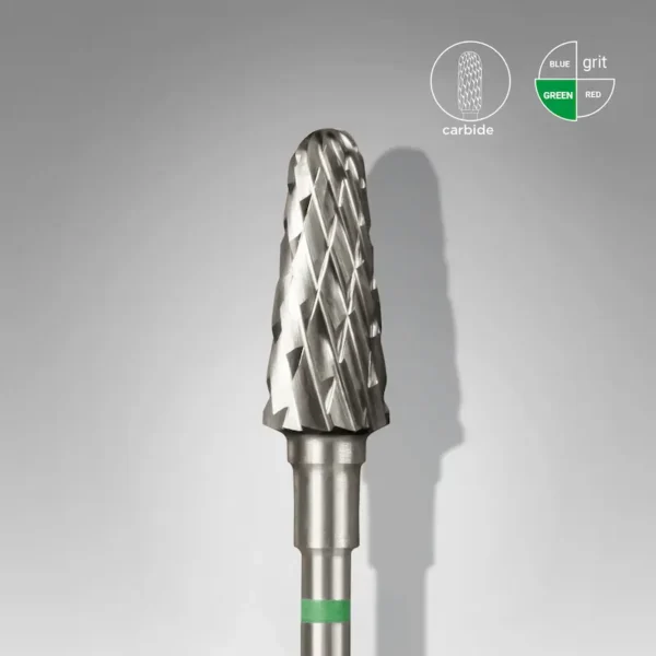 Nastavak za frezu za nokte EXPERT frustum-green-14 mm-Beauty Shop Nastavak za frezu za nokte EXPERT frustum-green-14 mm-Beauty Shop