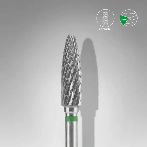 Nastavak za frezu za nokte EXPERT green-14 mm-Beauty Shop