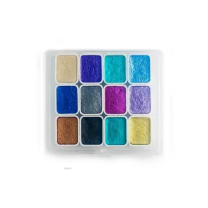 Set Aquarell boja za nail art 12 boja