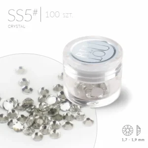 Kristalni Cirkoni za nokte SS5-100 kom.