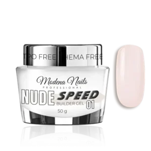 Gel za nokte 50 g Nude Speed 01 Milky Nude
