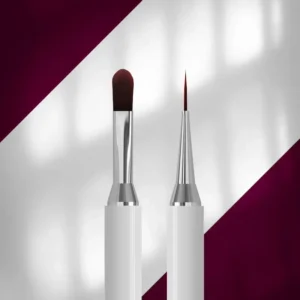 Kist za nokte dvostrani-gel (11mm)-liner (12 mm)