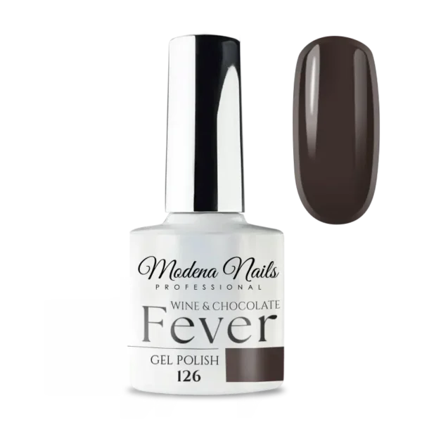 gel lak FEVER Wine & Chocolate 126-Beauty Shop
