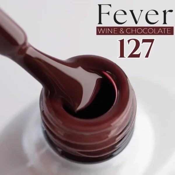 gel lak FEVER Wine & Chocolate 127-1-Beauty Shop gel lak FEVER Wine & Chocolate 127-1-Beauty Shop