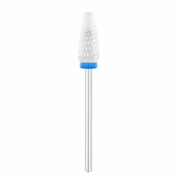 nastavak za frezu keramički plavi šiljasti 6.5mm-Beauty Shop